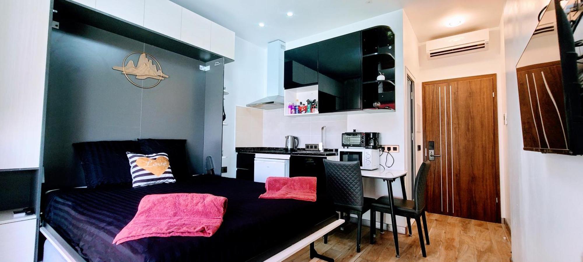 Cocon Marin 4 Studio Proche Mer Parking Wifi Cagnes-sur-Mer Exterior foto